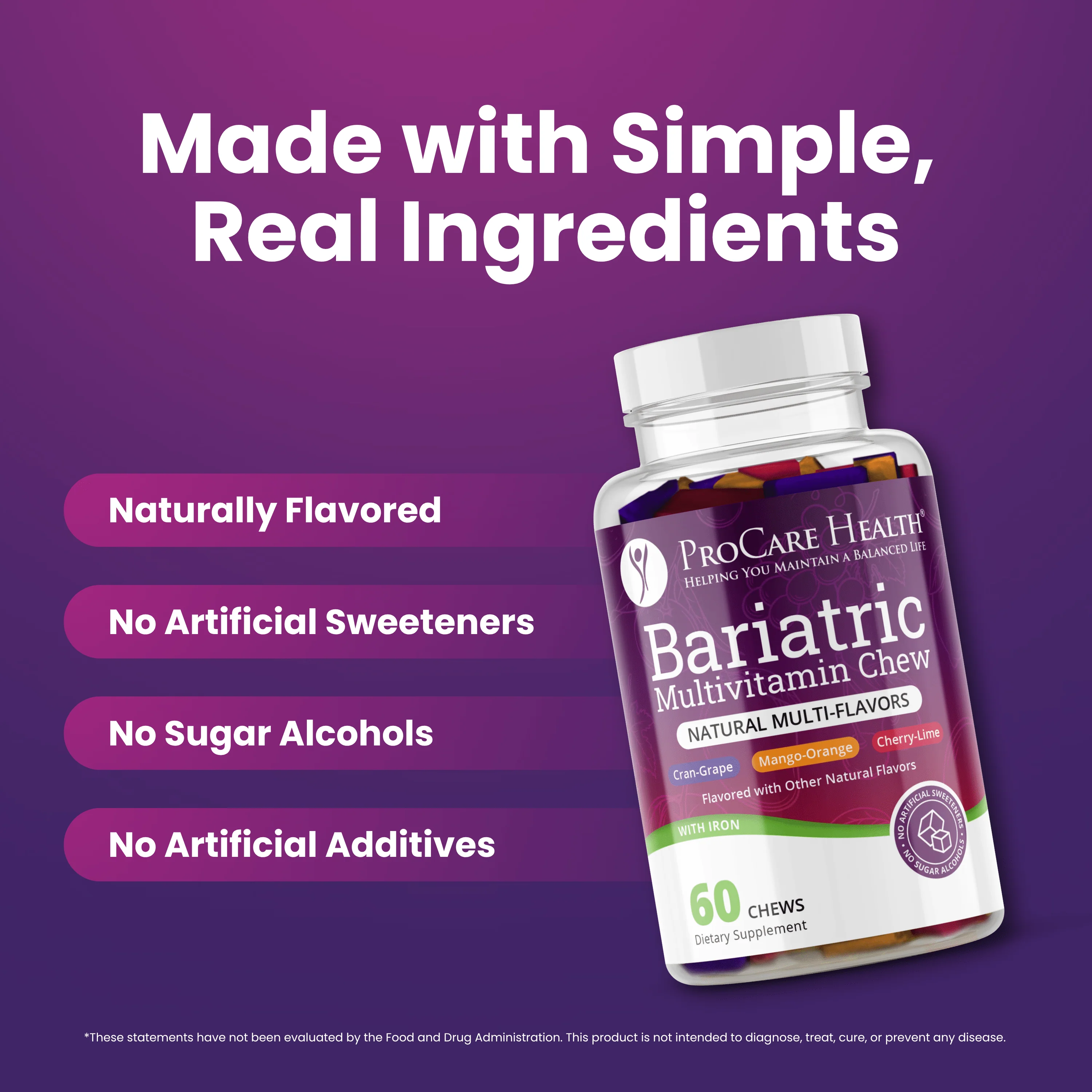 Multivitamin | Soft Chew | Multi-Flavor | 60 Count - Image 5