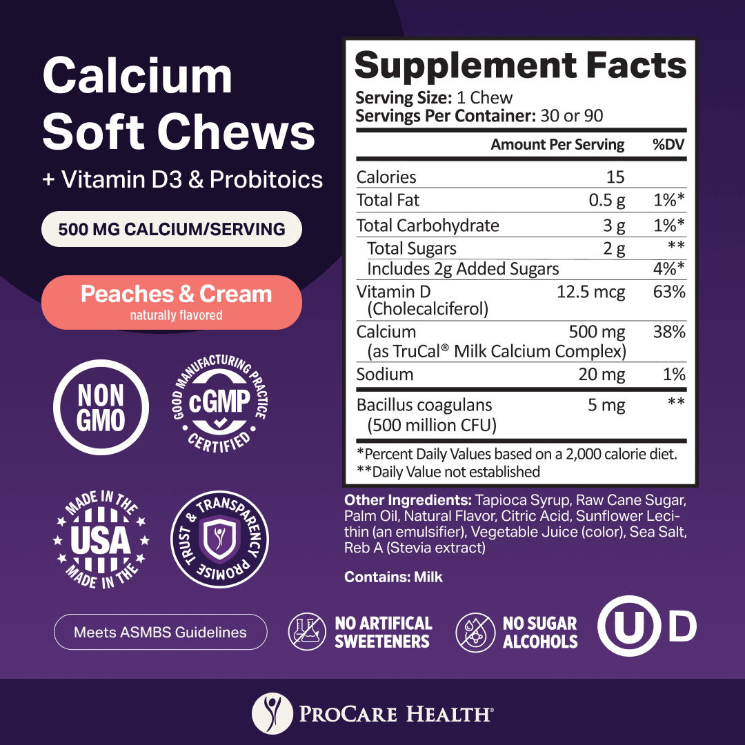 Calcium Soft Chew | Peaches & Cream - Image 4