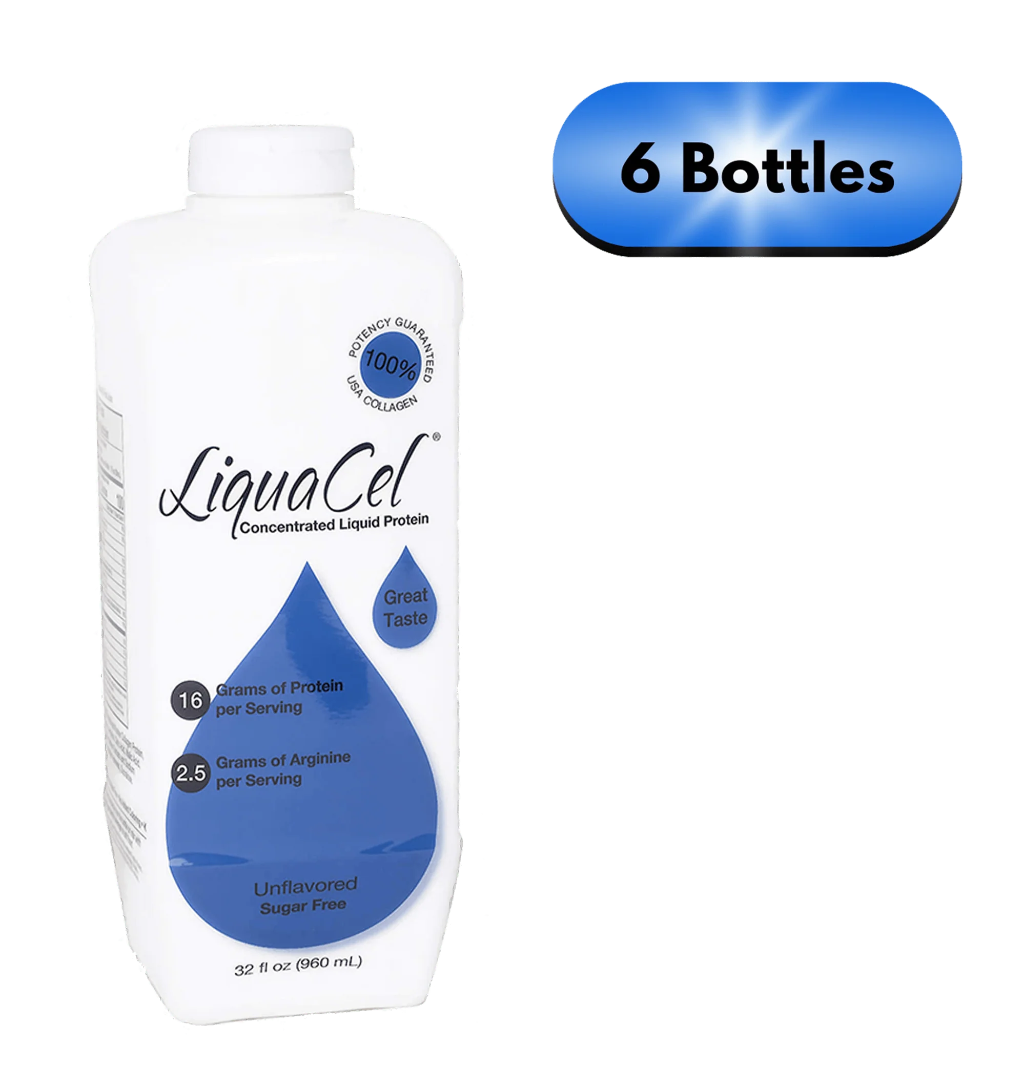 LiquaCel | 32oz Bottle | Unflavored - Image 3