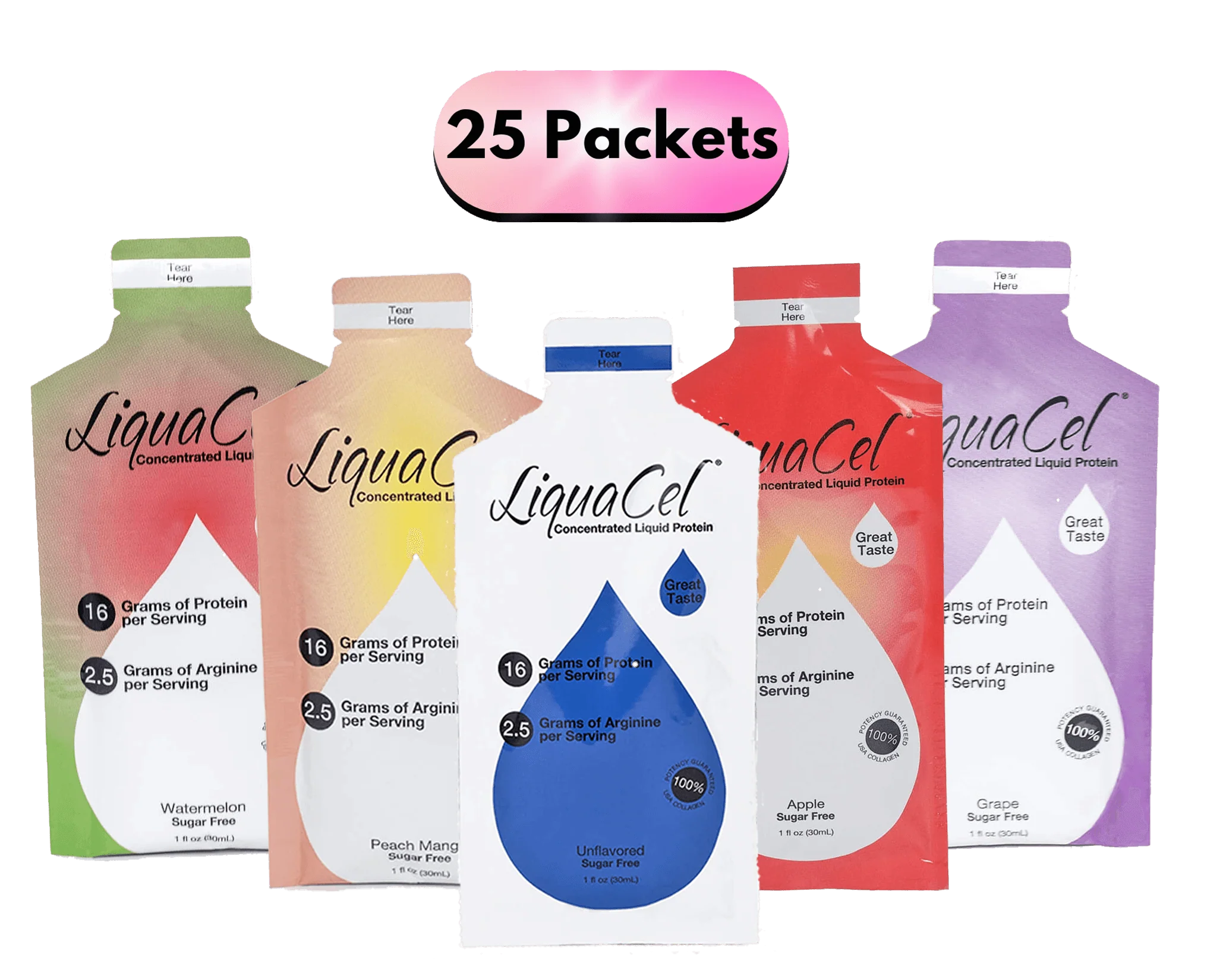 LiquaCel | Single Serving Packet | Variety Flavor - Image 3