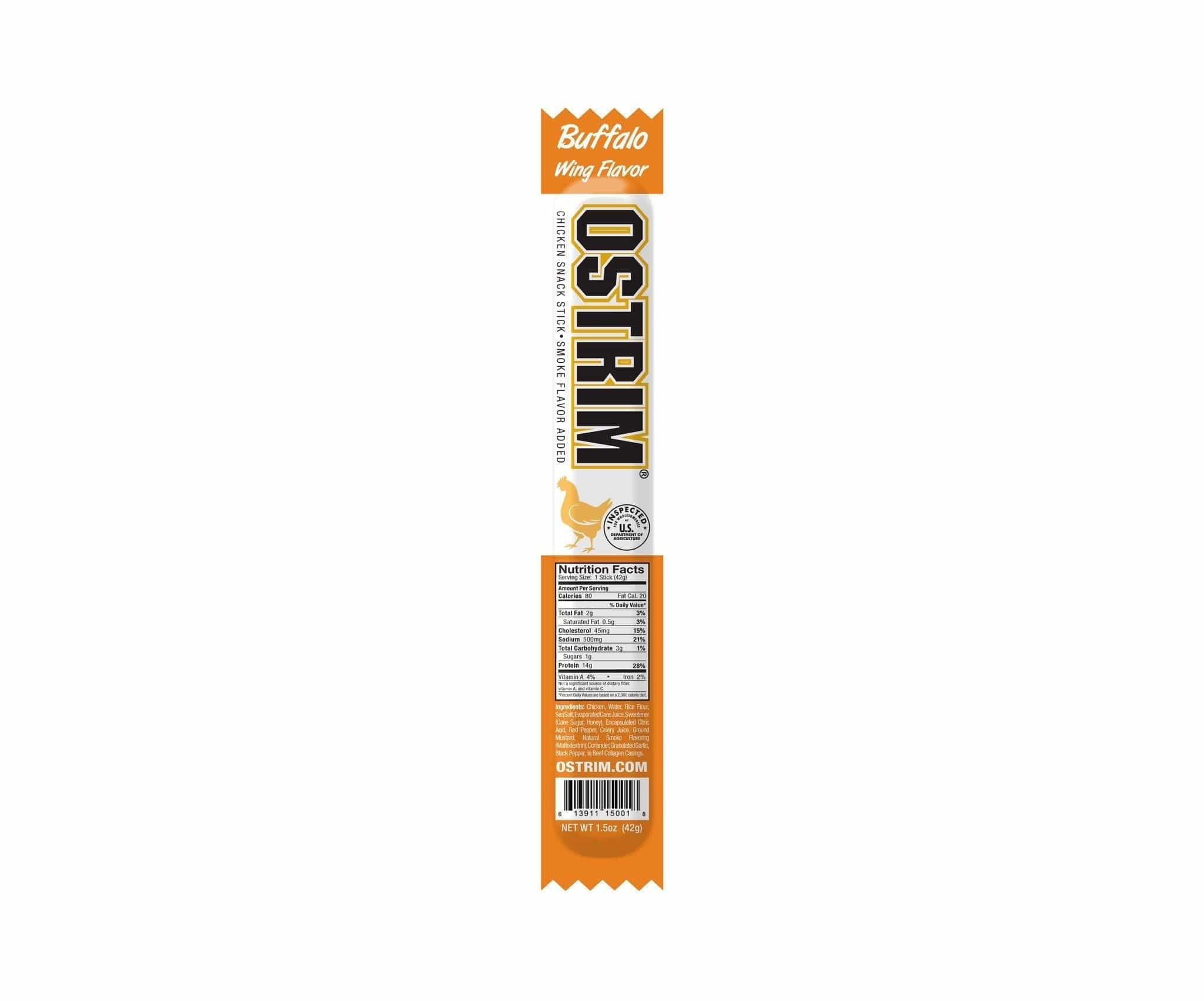 OSTRIM | Chicken | Snack Sticks | Buffalo - Image 3