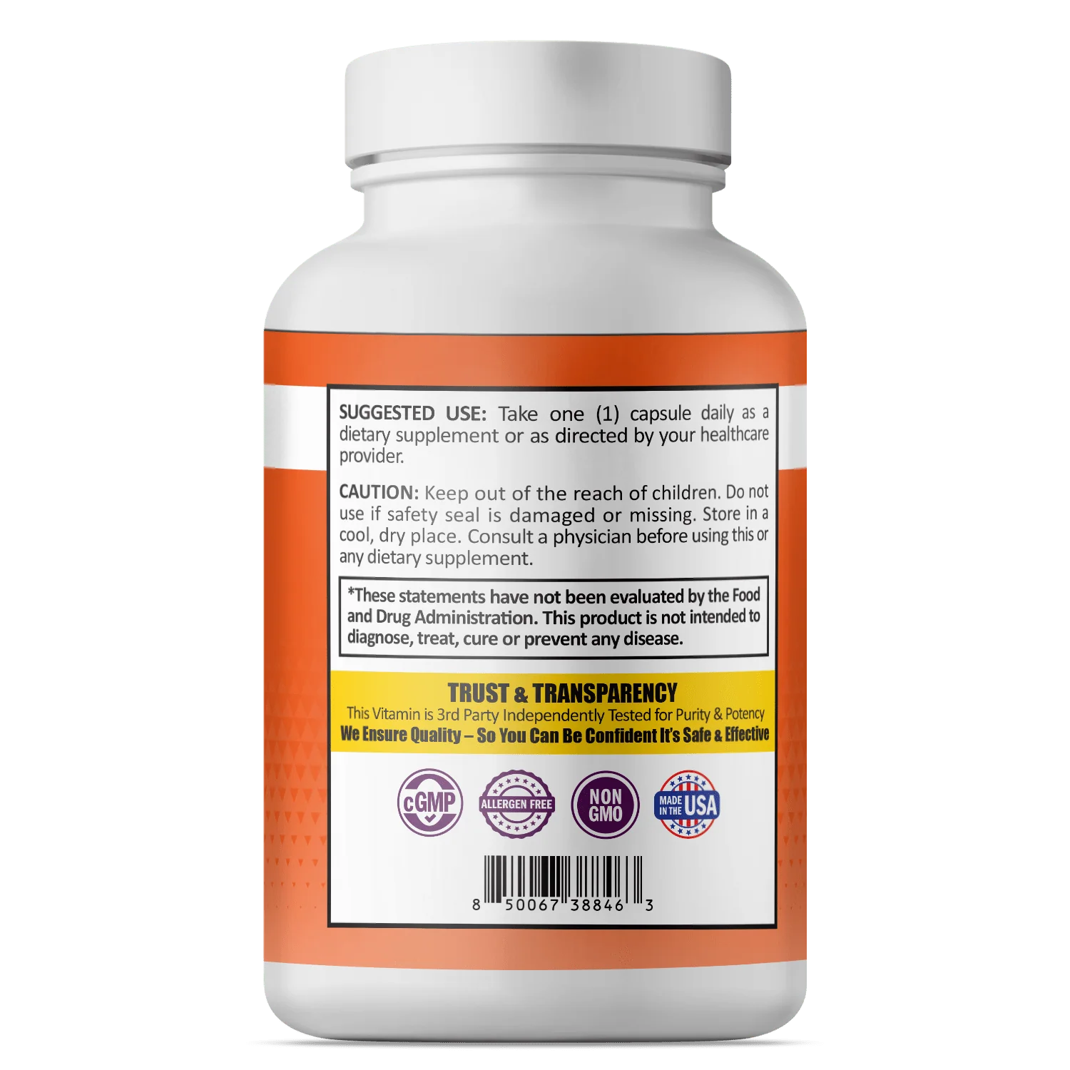 Thiamin B1 | Capsule | 90 Count - Image 3