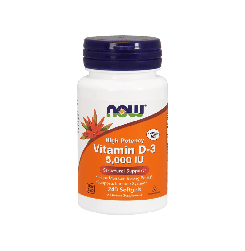 Vitamin D-3 | 5,000 IU | Softgel | 240 Count